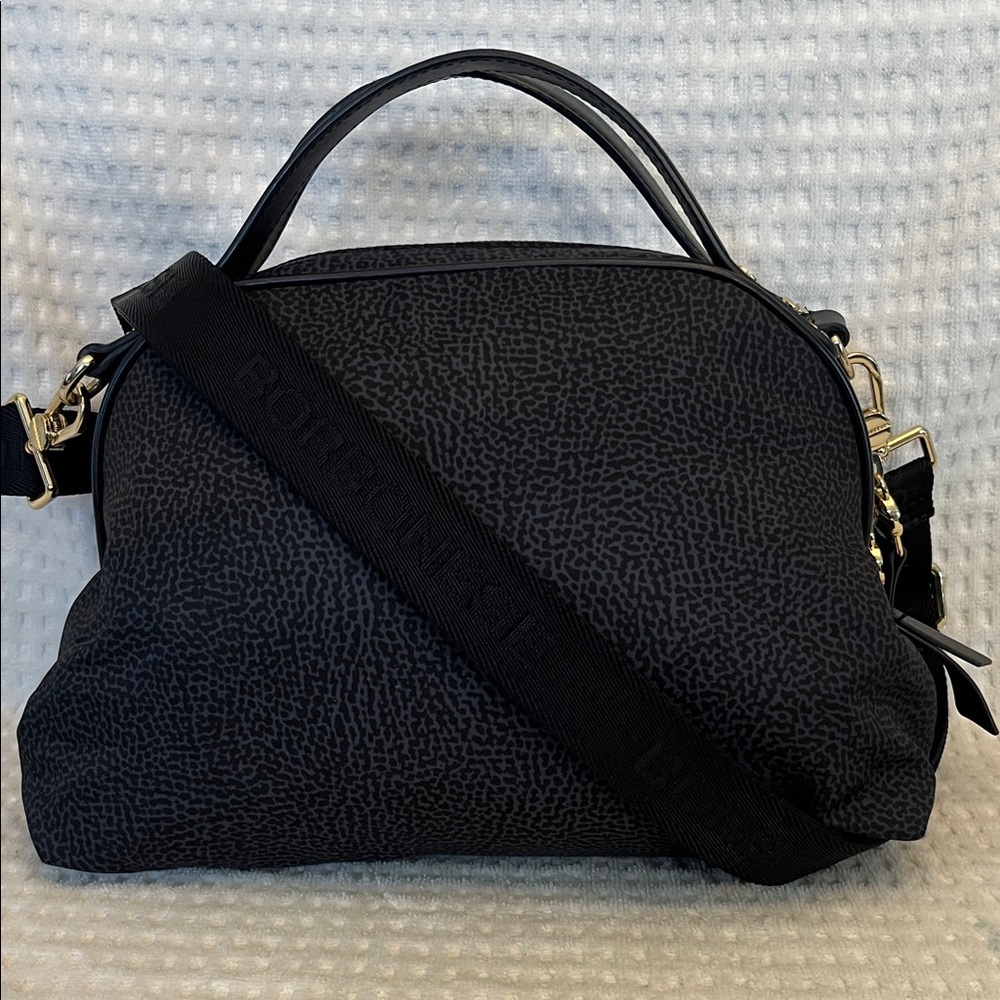 Rare Borbonese Black Crossbody Bag